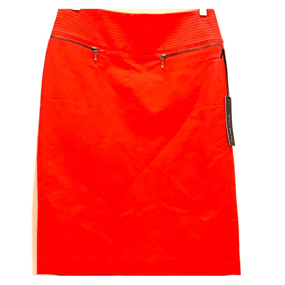 Red Pencil Skirt